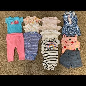 Baby girl Spring/Summer bundle SZ 3-6 months